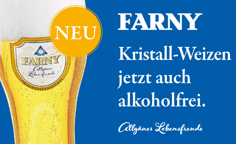NEU: Farny Kristall-Weizen Alkoholfrei